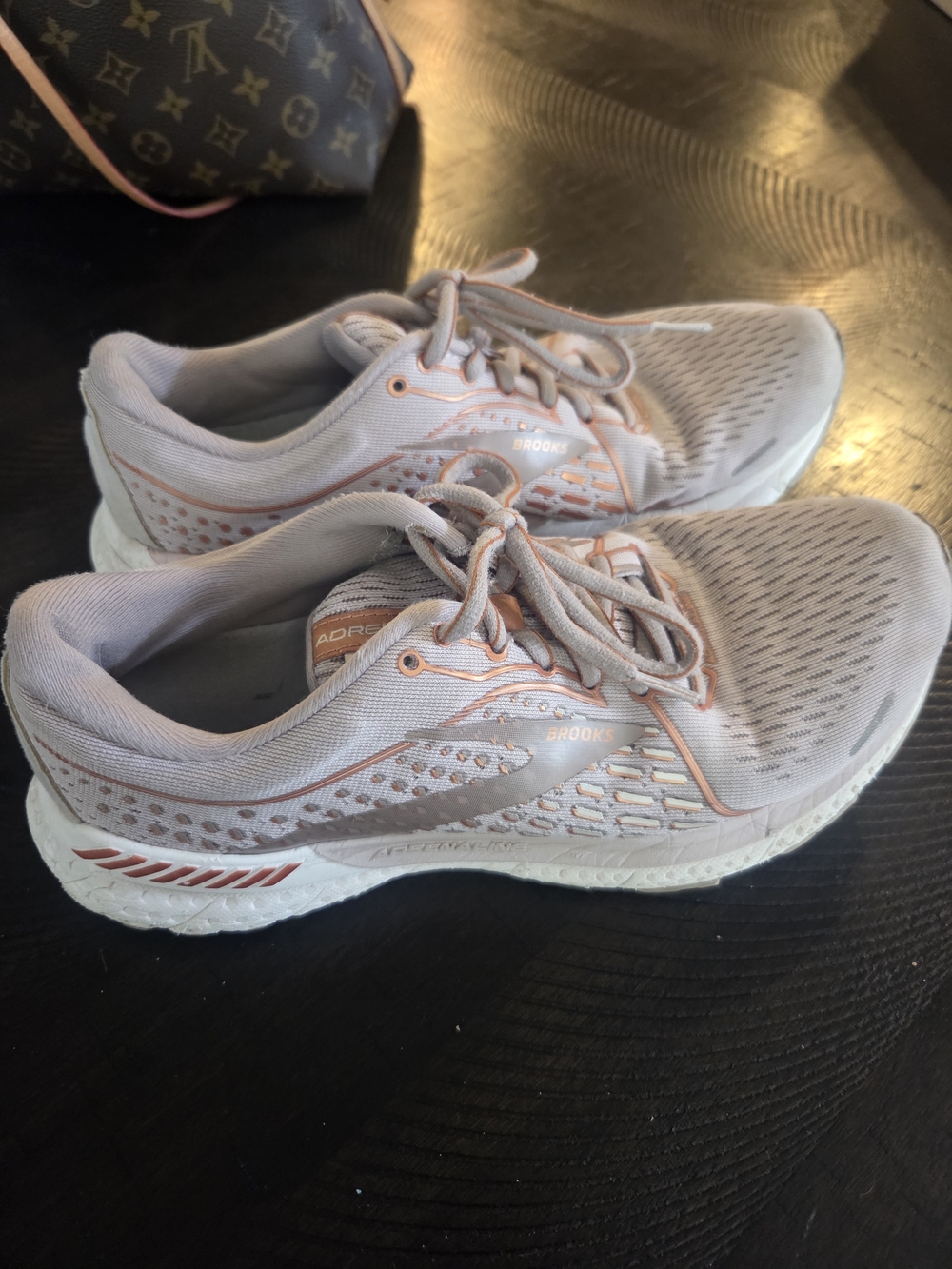 Brooks Women's Adrenaline Running Shoes - Light Browm